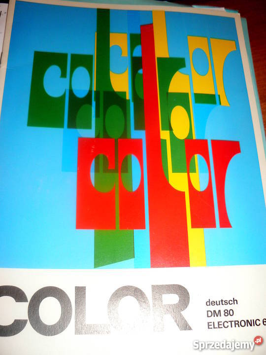 Poradnik DECO COLOR do maszyna dziewiarska D80 i Szczecin