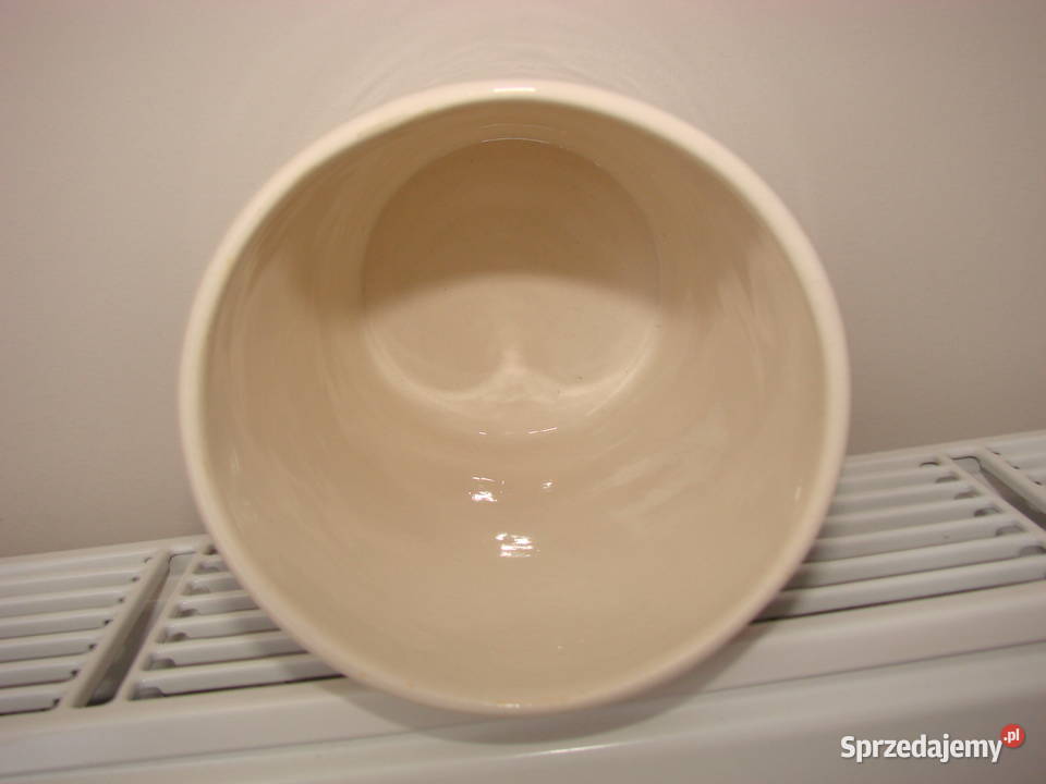 fajansowy pojemnik PRL Pruszcz Gdański