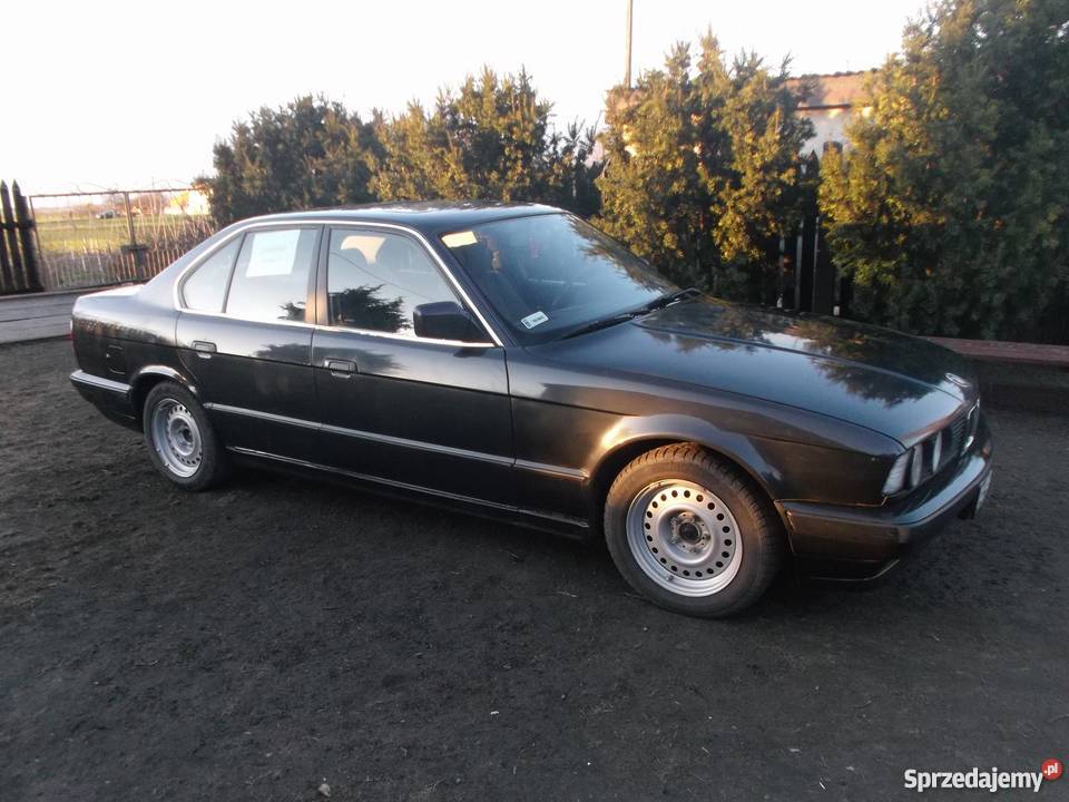 BMW e34 24td 29000km łódzkie Nowe Ostrowy