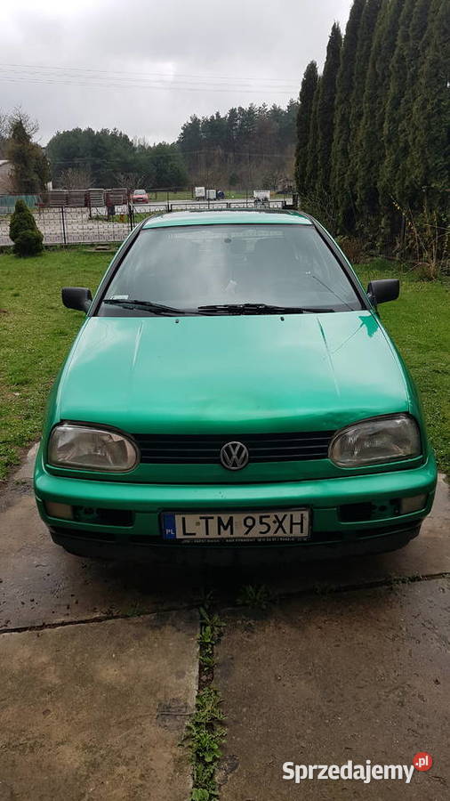 Golf 3 19 TDI Rok produkcji 1995 Rogóźno