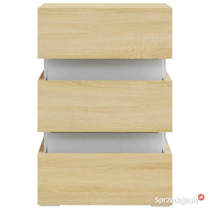 Szafka nocna dąb sonoma 45x35x67 materiał Warszawa