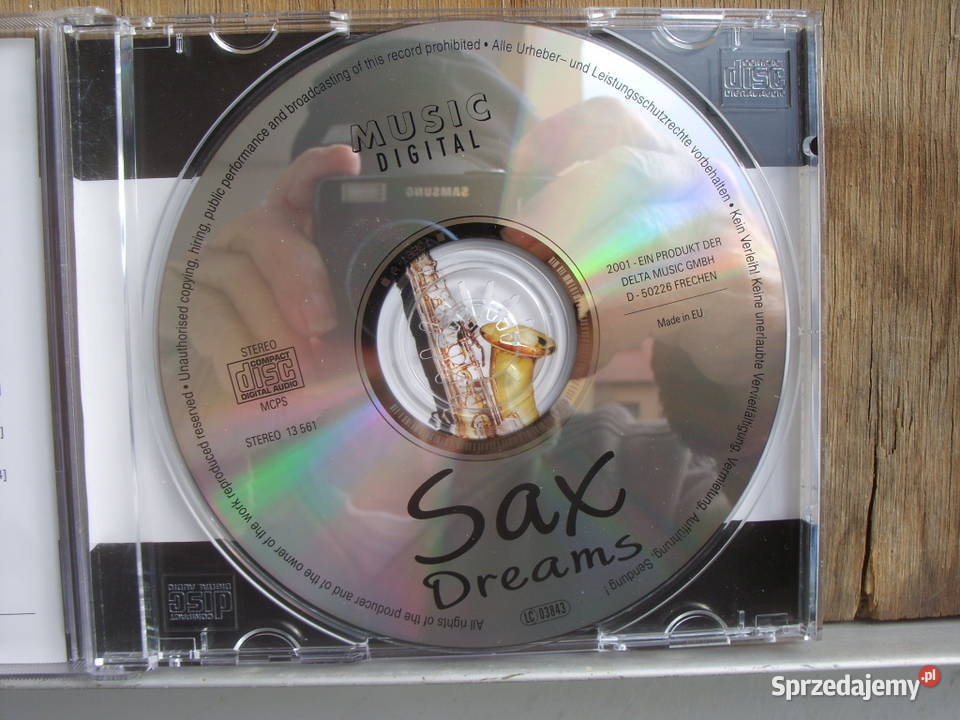 JAZZ CD SAX DREAMS MUSIC DIGITAL 2001 dolnośląskie Wołów