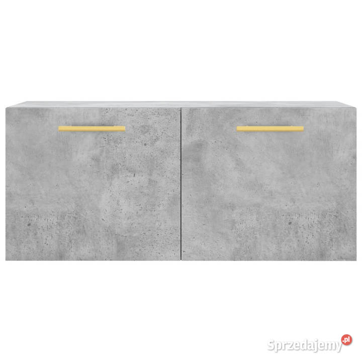 Szafka wisząca szarość betonu 80x365x35 WM830064 Warszawa