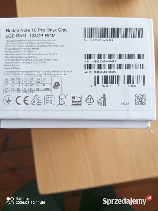 Xiaomi Redmi Note 10 Pro Włoszczowa