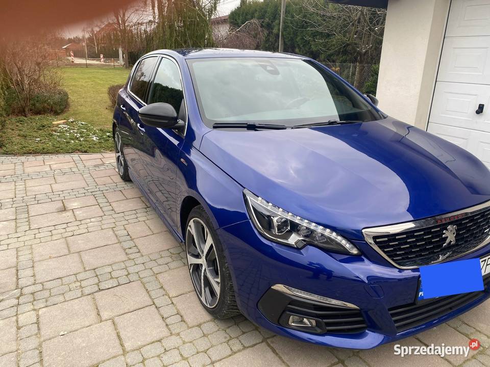 Peugeot 308 gt line 54000 światła przeciwmgielne 308