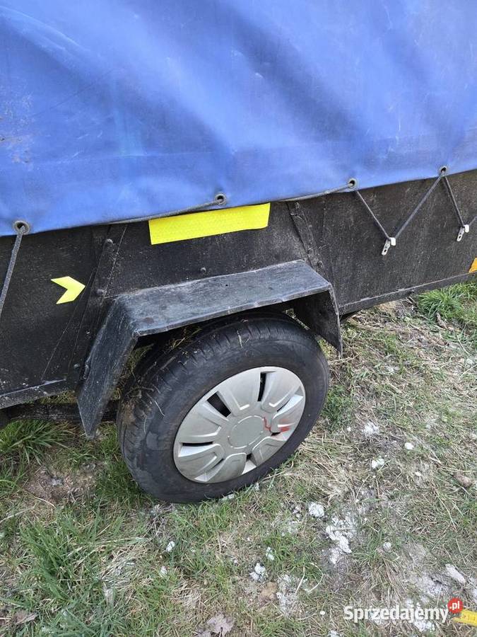 Przyczepka lekka SAM z plandeka 430kg wielkopolskie Zaborowice sprzedam