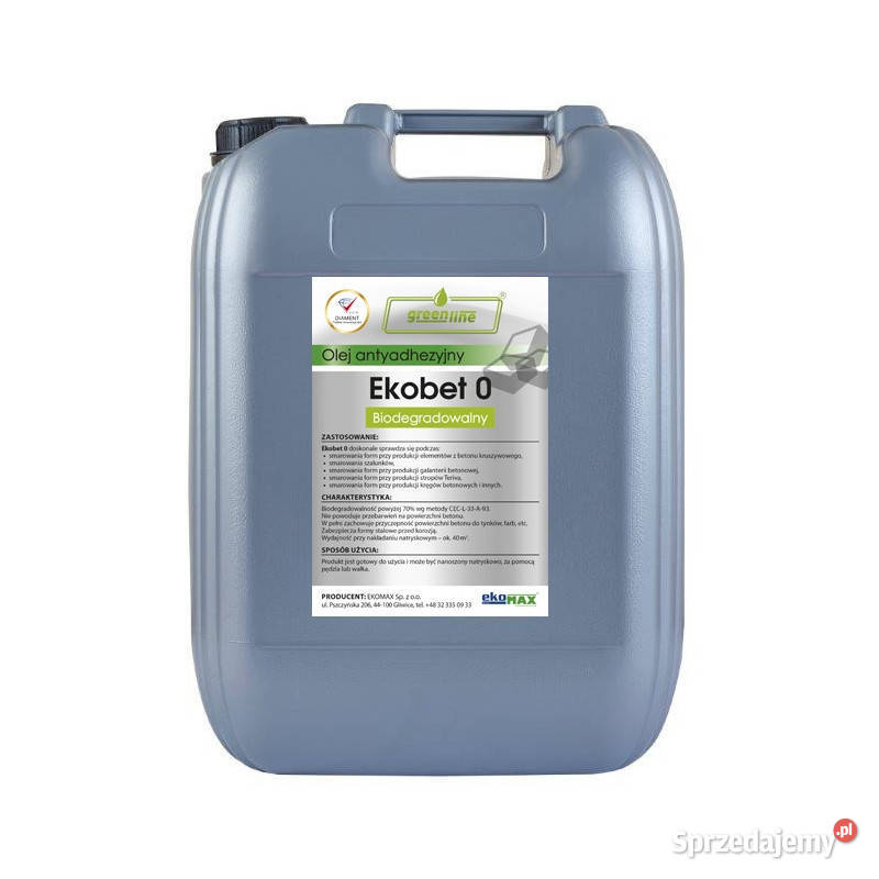 Płyn antyadhezyjny EKOBET 0 20L Pozostałe wielkopolskie Leszno