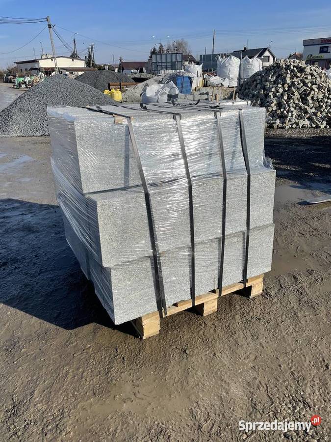 DROGOWY KRAWĘŻNIK GRANITOWY 15x30x100 Szary Warszawa sprzedam