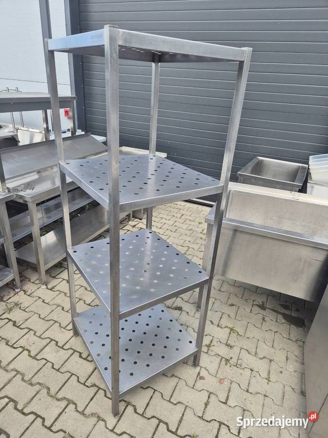 Regał Ociekowy Gastronomiczny Stal Nierdzewna 4