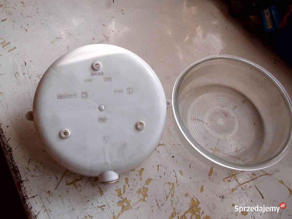 lampa Plafon okrągła fi 215 moc100W E27 230V łódzkie Łódź sprzedam