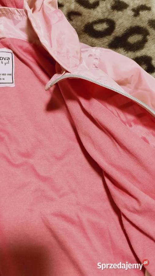 kurtka dziewczęca różowa rozmiar 140146 Poznań