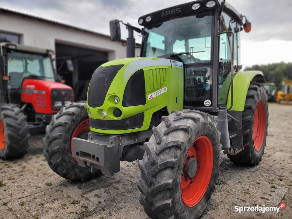Claas Ares 557 ATX traktor 123 Zaklików