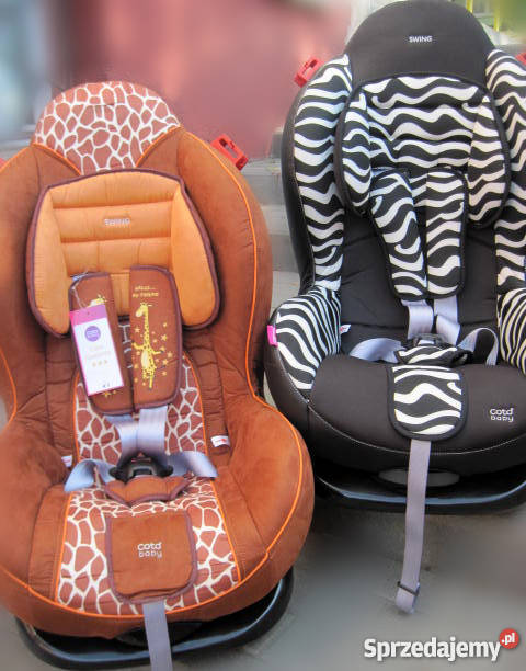 Fotelik samochodowy Zebra żyrafka 925 Nowy sprzedam