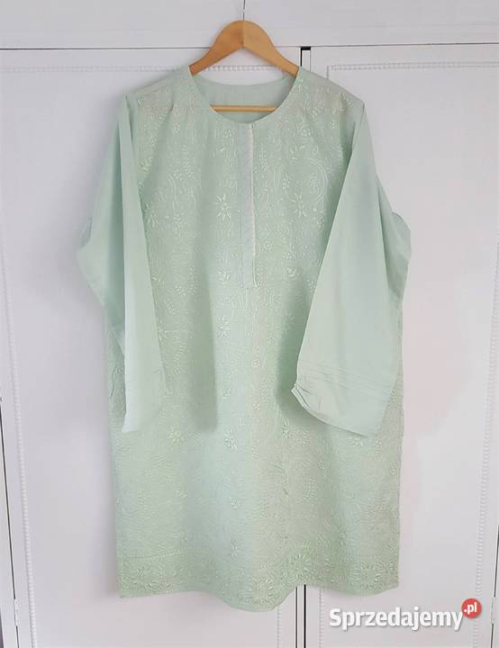 Nowa tunika indyjska XXL 44 bawełniana pastelowa Szczecin