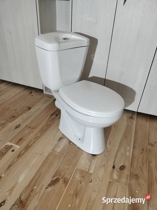 Umywalka Cersanit i WC kompakt Nowe komplet Gorzów Wielkopolski