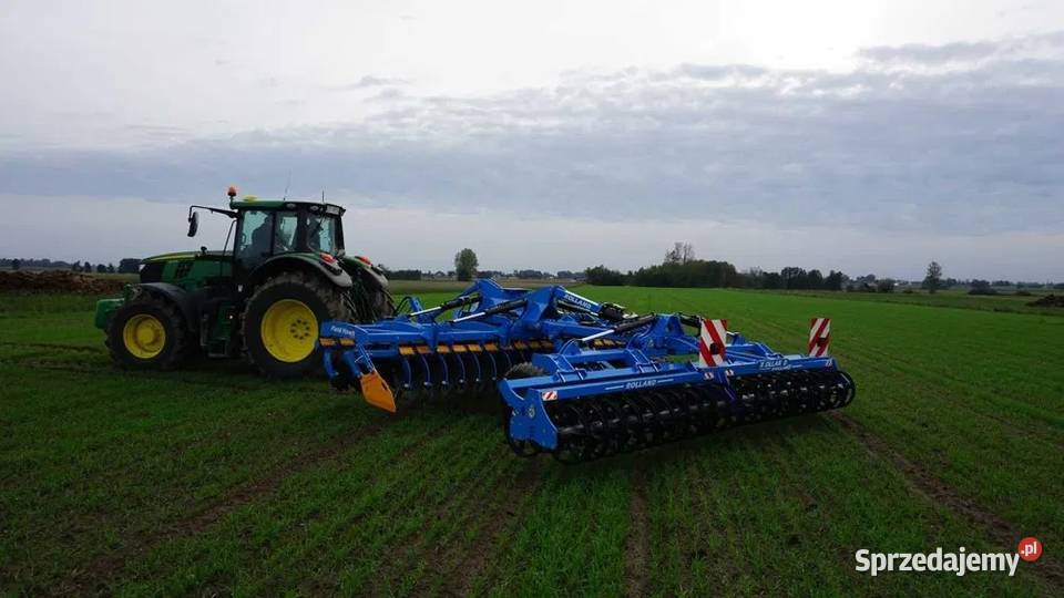 Brona talerzowa składna hydraulicznie 5m ciągana nieuszkodzony Pozostałe łódzkie Przedbórz