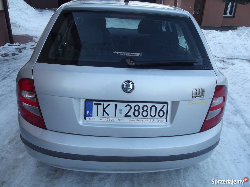 Skoda Fabia 19 sdi klimatyzacja Masłów Drugi
