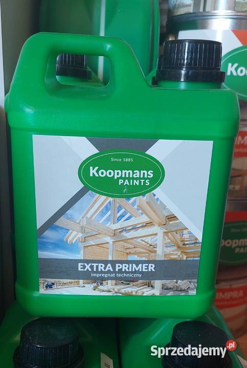 PRIMER Impregnat techniczny do drewna 2l grunt Uszew