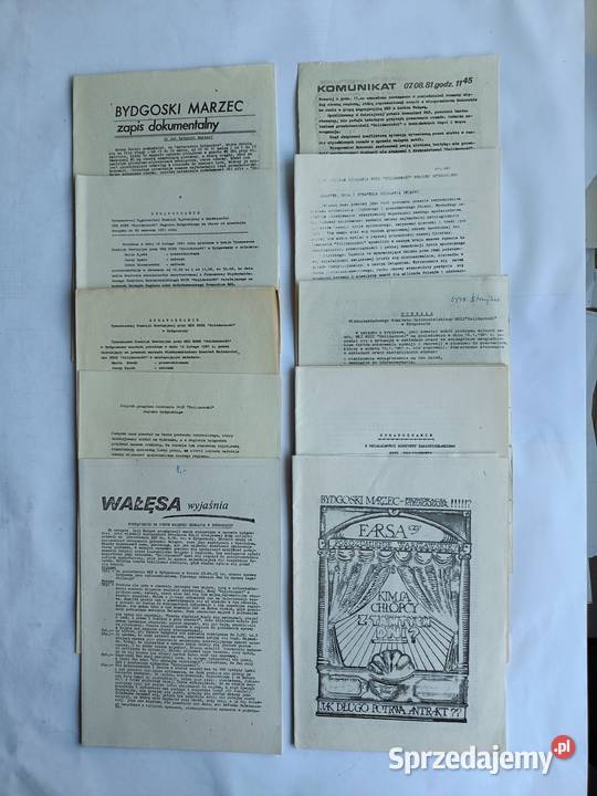 NSZZ Solidarność Wyborcza region bydgoski 1981r Gdynia