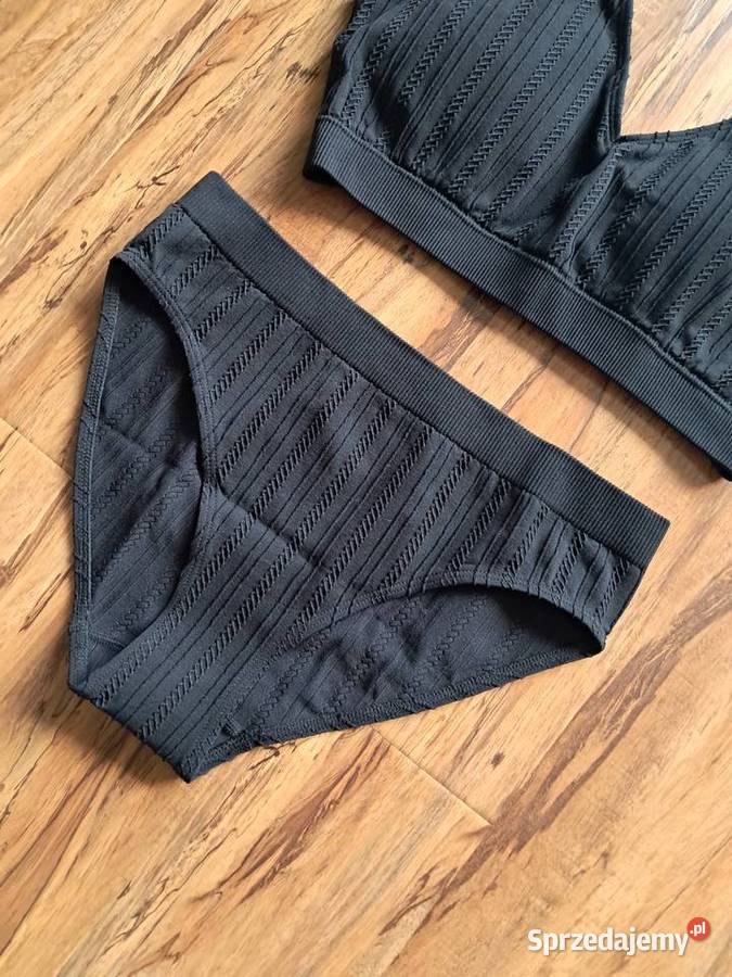 nowy czarny dwuczęściowy strój kąpielowy cupshe Rozmiar 38(M) Sandomierz