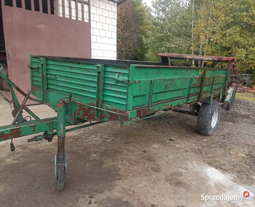 Rozrzutnik obornika Kirchner 4 ton nieuszkodzony