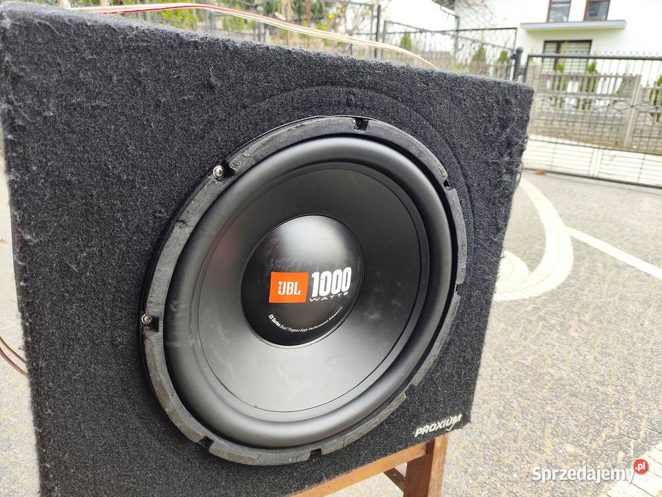Skrzynia basowa bassowa tuba JBL CS 1204 Wysyłka Niegowonice