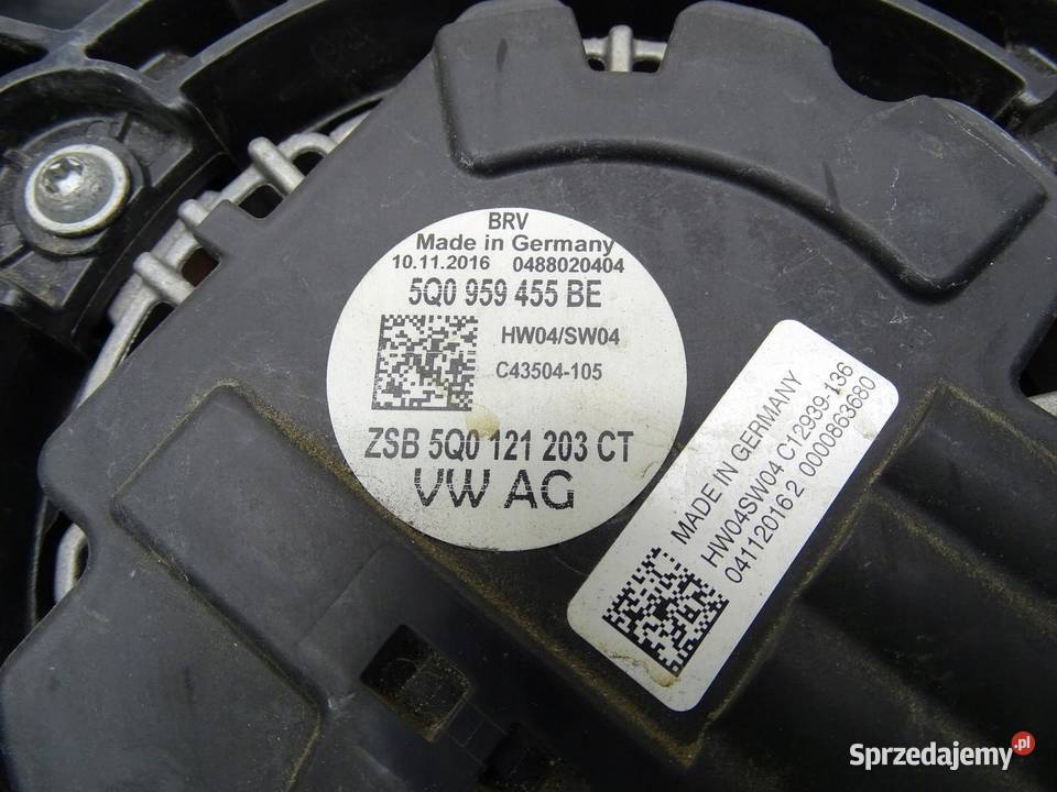KOMPLET CHŁODNIC 5Q0121203CT 14 TSI OCTAVIA III