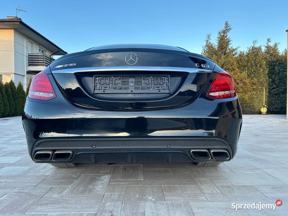 MercedesBenz C63 AMG W205 40 V8 Biturbo 476 śląskie Pyskowice