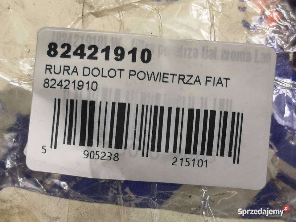 WĄŻ FILTRA POWIETRZA FIAT CROMA 19901996 NOWY