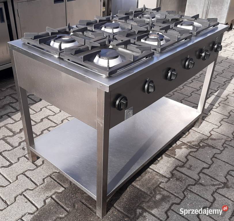 KUCHNIA GAZOWA 6 PALNIKOWA KROMET 36 KW M1926N Gastronomia Nowe Skalmierzyce sprzedam