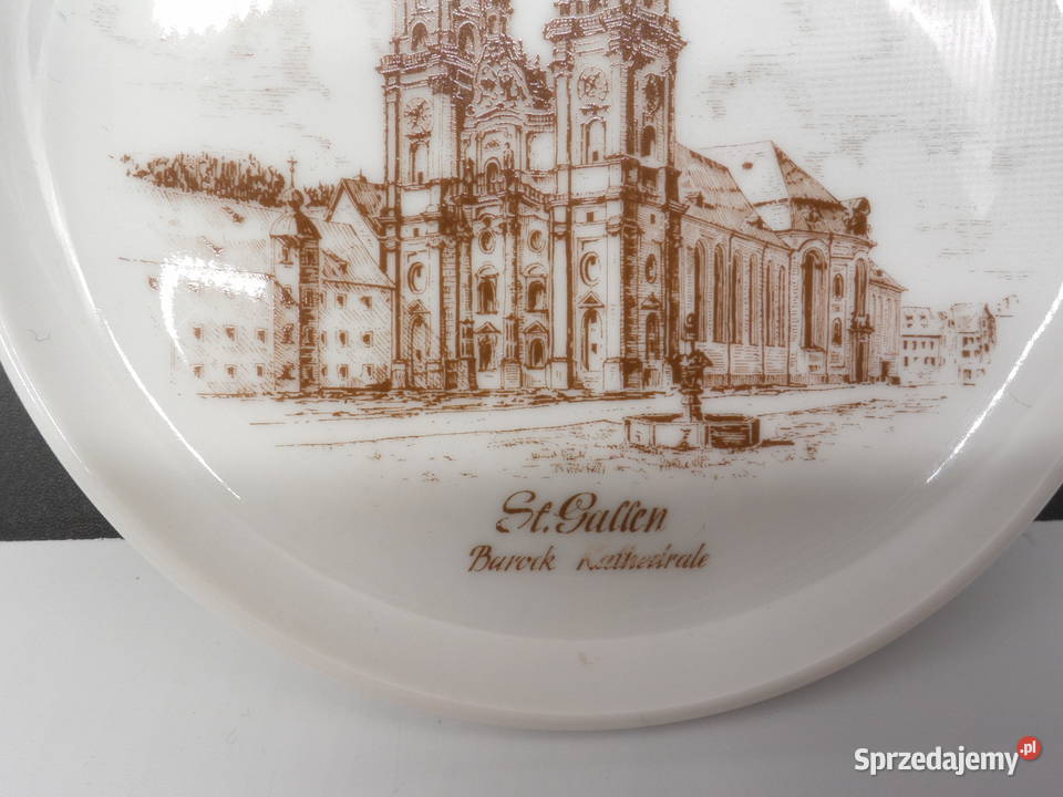 Porcelanowy talerzyk dekoracyjny StGallen AK Raszków