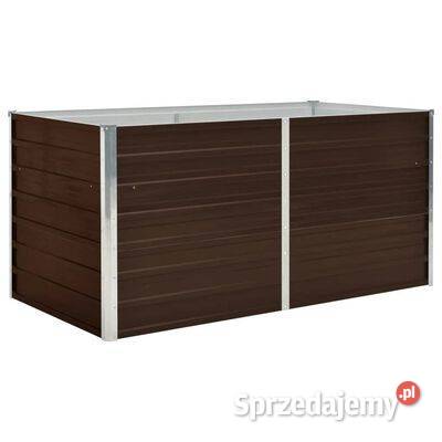 vidaXL Donica do podniesionej grządki brązowa mazowieckie Warszawa