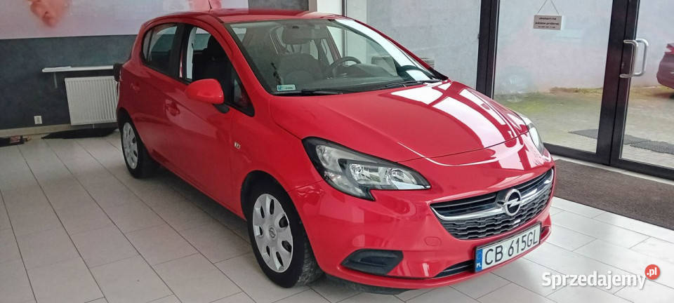 Opel Corsa Enjoy 14 75 salon Polska bezwypadkowa Łódź
