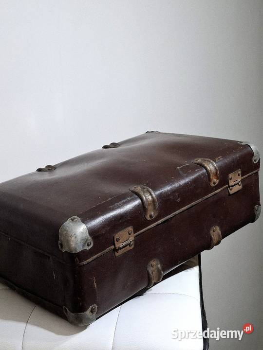 Walizka retro zabytkowa kłódka Komar Kraków sprzedam