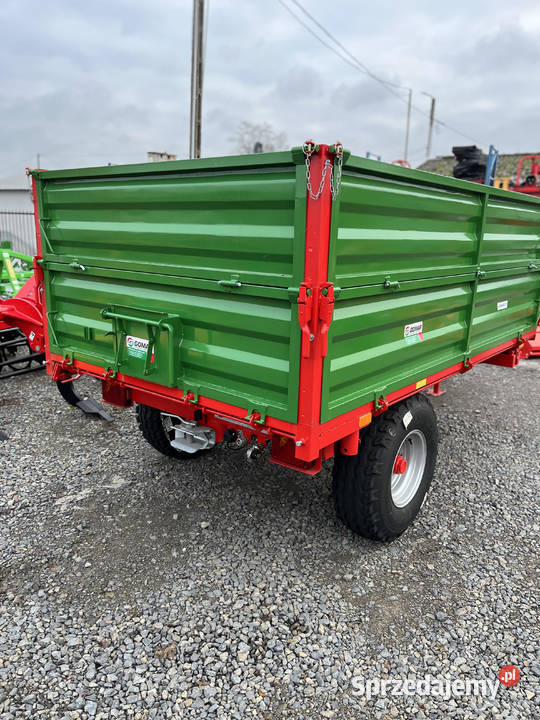 Przyczepa rolnicza jednoosiowa 35t GOMAR Przyczepy rolnicze Węgrów