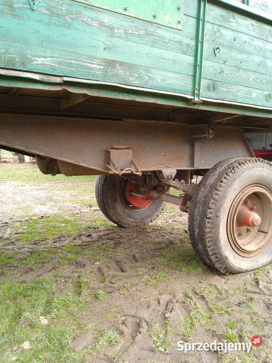 Przyczepa wywrotka 12 ton nieuszkodzony Przyczepy rolnicze Opatów