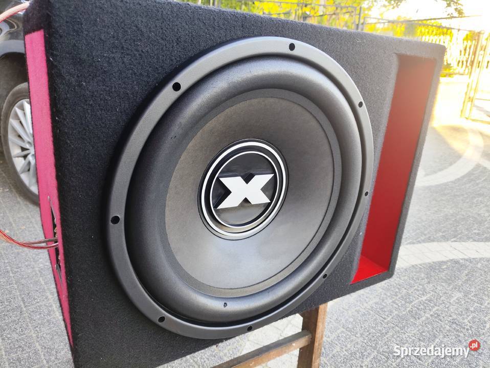 Skrzynia bassowa basowa tuba subwoofer Excursion Niegowonice