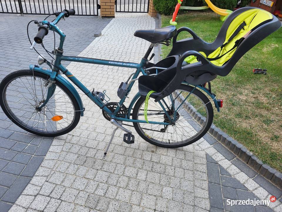 Rower z fotelikiem dziecka lubelskie Zamość