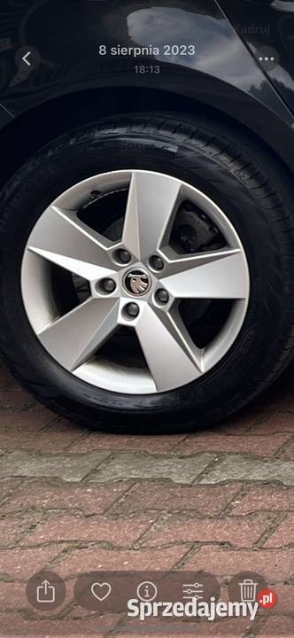 skoda 16 alu 5x112 4 Warszawa