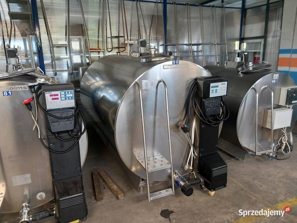 Zbiornik na mleko 2000L Wedholms Schładzalnik Łódź