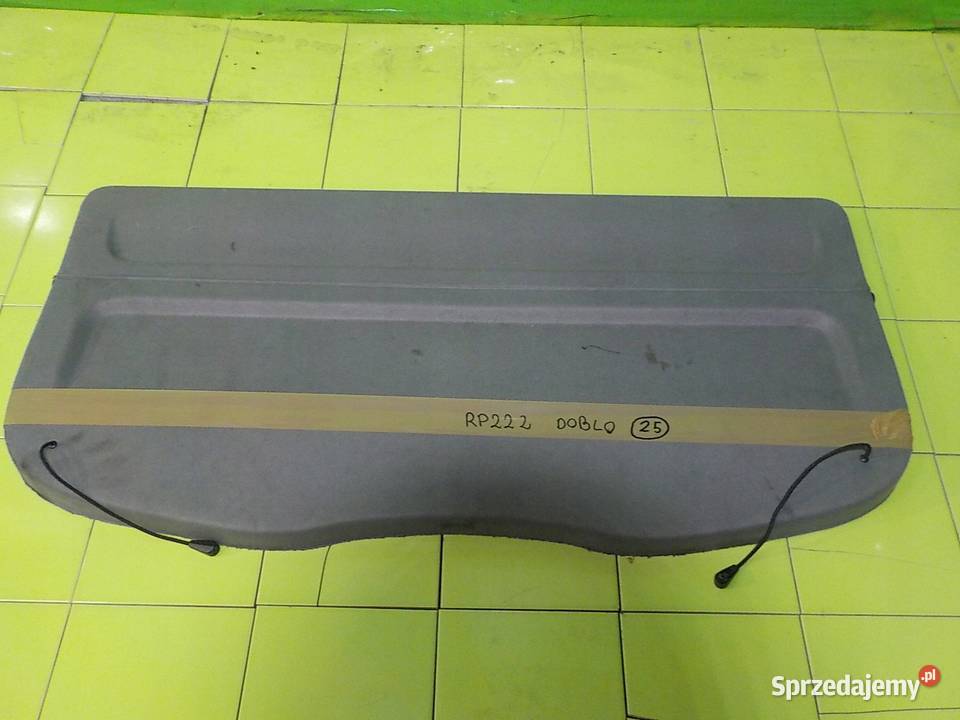 FIAT DOBLO I LIFT 08r polka bagaznika Półki tylne mazowieckie