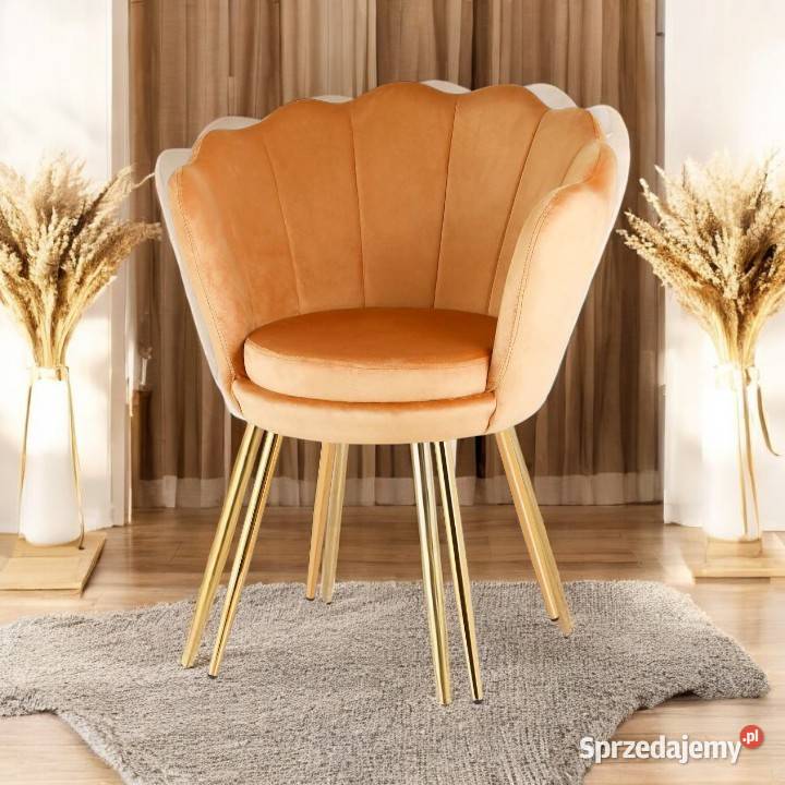 Fotel Shell Miodowy Wysyłka 24H Dostawa 0 Tarchały Małe