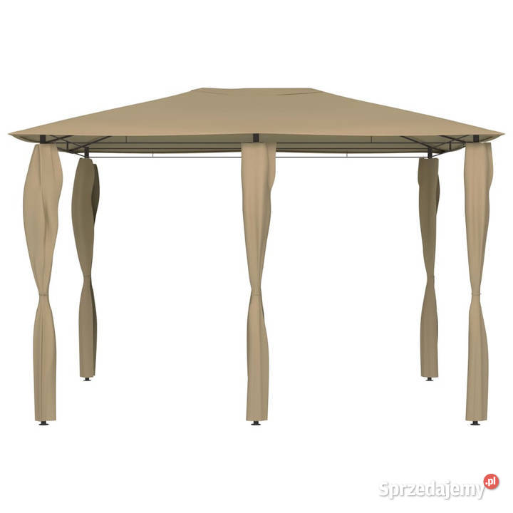 Altana z pokryciem słupków 3x4x26 m taupe 160 gm Pozostałe Warszawa