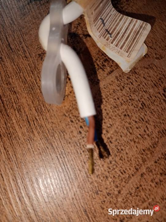 gniazdo E27 oprawka budowlana biała z kablem 10 Szczecin