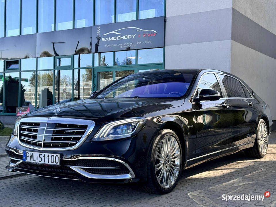 Mercedes S 560 Maybach Polski Salon Bezwypadkowy garażowany Węgrzce