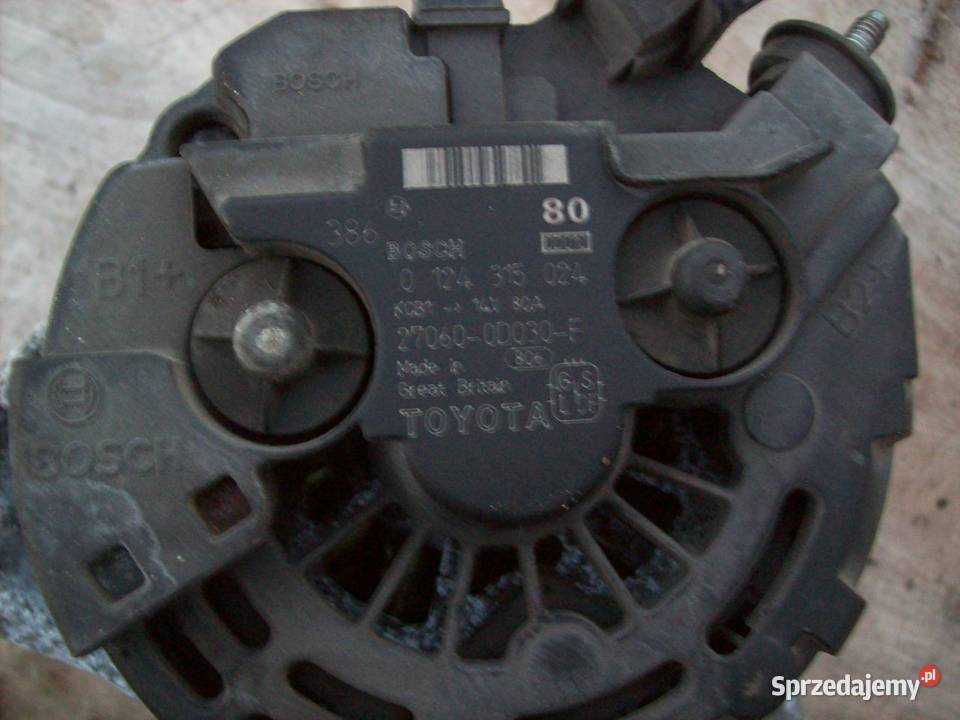 Corolla E12 14 VVTI Alternator Oryginal