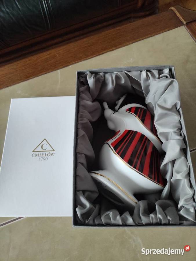 Figurka porcelanowa Baba Jaga Ćmielów Janów Lubelski