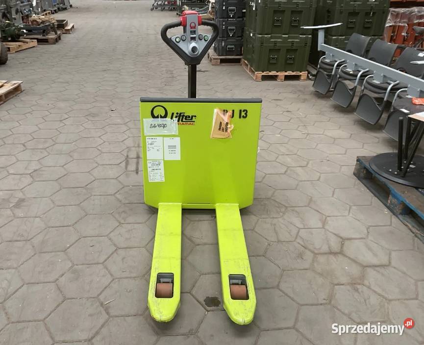 Elektryczny wózek paletowy Electric Pallet Truck Pramac wielkopolskie Poznań sprzedam