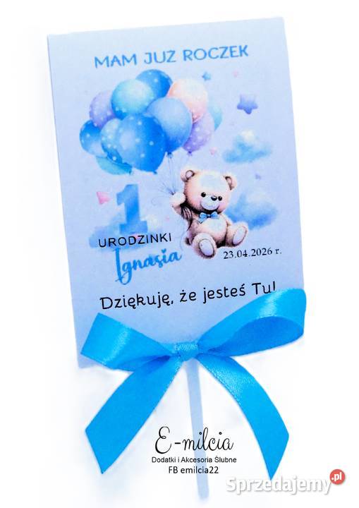 Lizaki jako podziękowanie gości z okazji urodzin Zielona Góra sprzedam