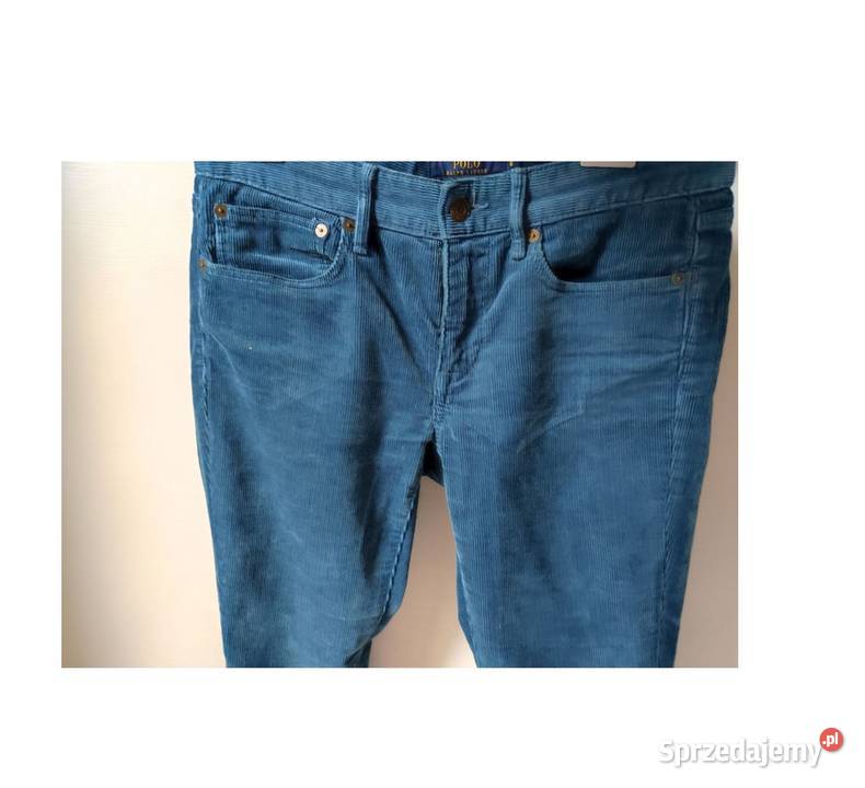 spodnie sztruksy Polo Ralph Lauren modne Długie Kielce